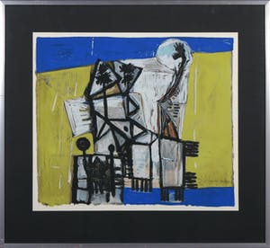 Corneille - Zeefdruk, 1951 Cobra grande oeuvre - Ingelijst kopen? Bied vanaf 250!