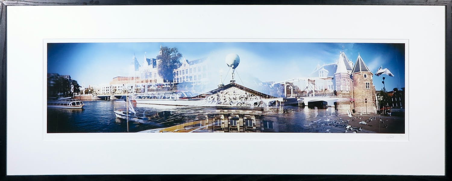 Bob Karhof - Foto, Amsterdam - Ingelijst verkocht voor € 50!