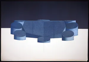 Horia Damian - Zeefdruk, GALAXY II (Groot) kopen? Bied vanaf 200!