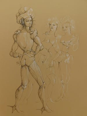 Leonor Fini - Scène de Théâtre kopen? Bied vanaf 30!