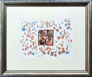 Pierre Alechinsky - Litho - Nieuw ingelijst! (Groot) verkocht voor € 770!