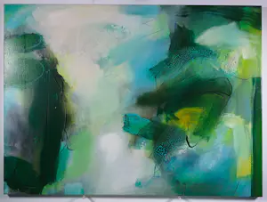 Pieter Vermeulen - Acryl op doek, Agua dulce III kopen? Bied vanaf 250!