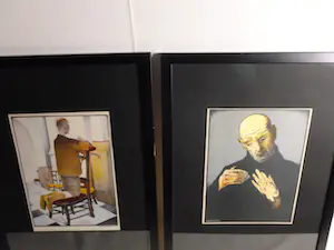 Maurice Langaskens - 2 prachtige chromolitho's,professioneel ingelijst. kopen? Bied vanaf 1!
