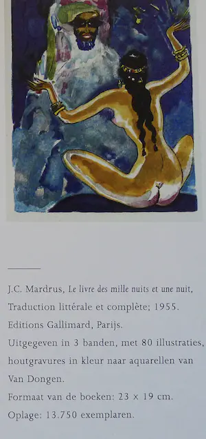 Kees van Dongen - Gravure 1001 nacht : 'Rhéception chez le Khalifat' kopen? Bied vanaf 15!