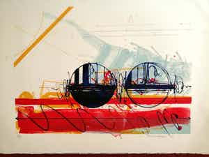 Sam Middleton - Echt prachtig werk uit 1973 verkocht voor € 60!