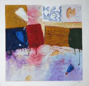 AcheterAlexander Vogels - Zeefdruk op geschept papier, Zonder titel? Enchérissez de 1!