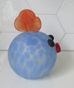 Ozzaro by Loranto - Matglazen Figuur van een Kip kopen? Bied vanaf 39!