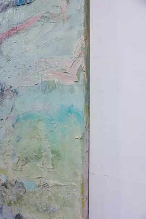 Angelos Tassopoulos - Olieverf op doek, Abstracte compositie - Zeer groot kopen? Bied vanaf 500!