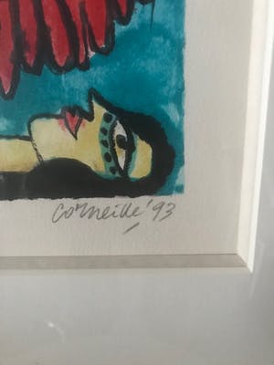 Corneille - Vrouw met vogel kopen? Bied vanaf 75!