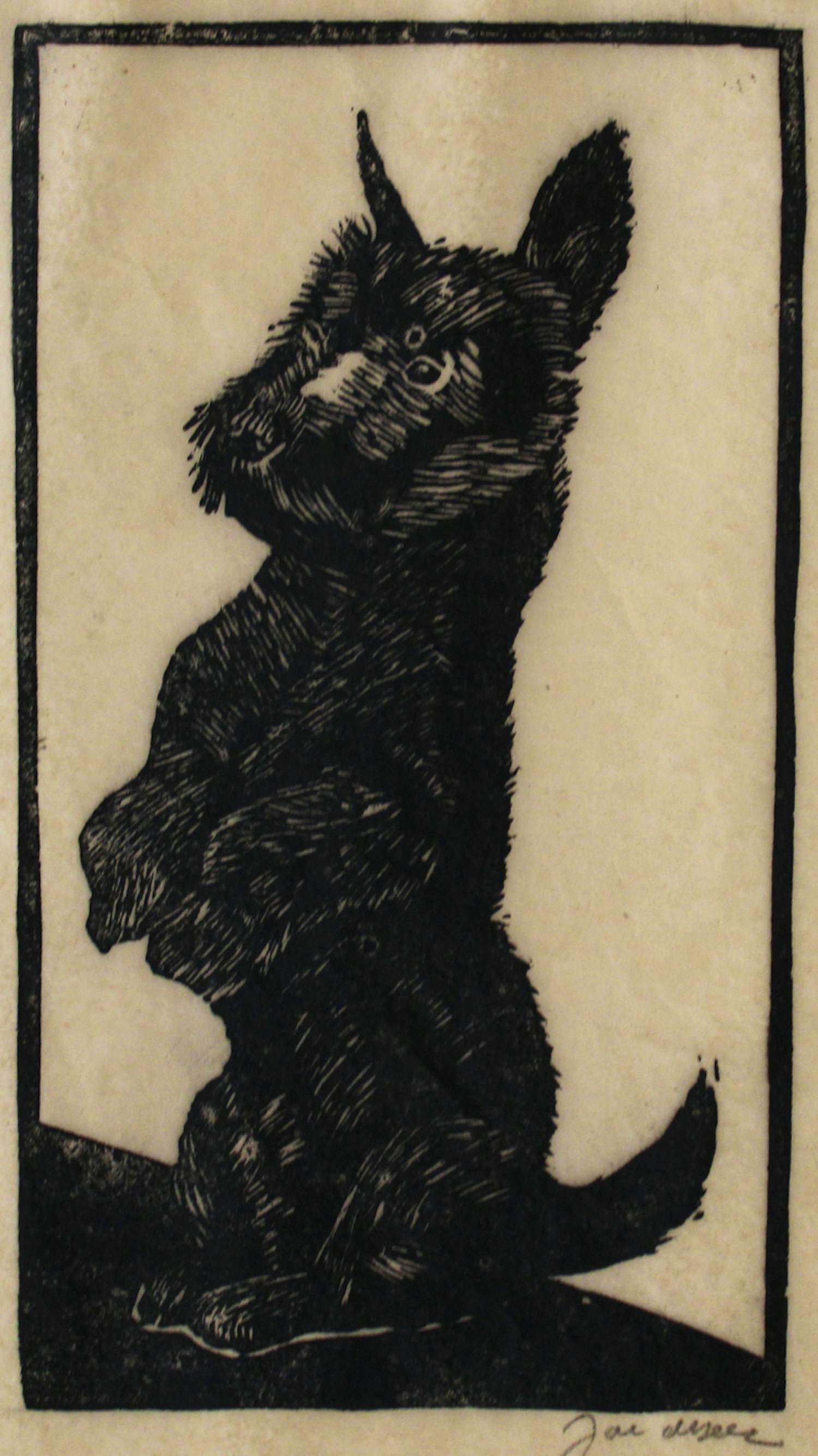 Jac. de Beer - Z.t. (hondje/Schotse terrier) kopen? Bied vanaf 75!