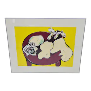 Jan Sierhuis - de gevallen vaas kopen? Bied vanaf 100!