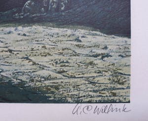 Carel Willink - De eeuwige schreeuw, litho (ingelijst) kopen? Bied vanaf 495!