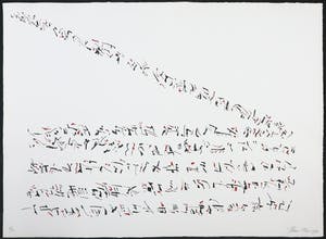 Henri Plaat - Litho, Compositie met figuren kopen? Bied vanaf 1!