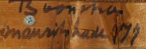 Klaas Boonstra - Olieverf op board, Abstracte compositie - Ingelijst kopen? Bied vanaf 300!