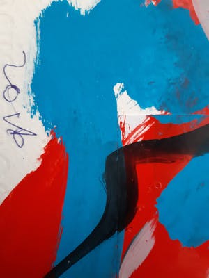 Peter Klashorst - Gemengde techniek - Handgesigneerd !!! kopen? Bied vanaf 80!