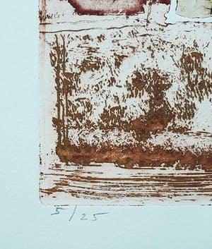Jan Montyn - Interior Cambodga, aquatint ets kopen? Bied vanaf 95!