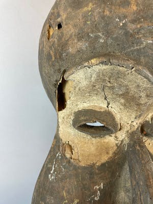 Dogon - Old Tribal used African Suku mask - Congo. kopen? Bied vanaf 45!