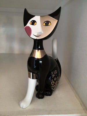 Rosina Wachtmeister - Kattenbeeld “ PIERLUIGI “. 30 cm hoog ! kopen? Bied vanaf 135!