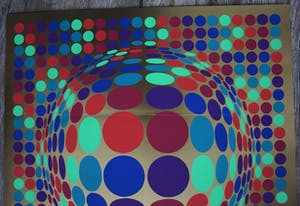 Victor Vasarely - Zeefdruk kopen? Bied vanaf 100!