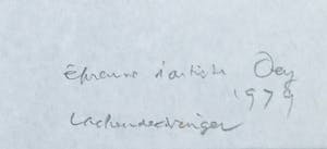 Tjeng Sit Oey - Linosnede op rijstpapier, Lachende vinger kopen? Bied vanaf 35!