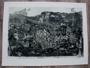 Wout van Heusden - Ets - 1977 kopen? Bied vanaf 55!