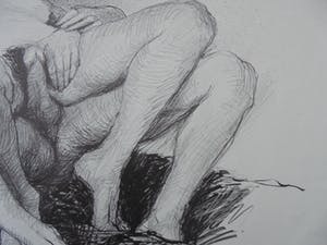 Aat Veldhoen - Erotische scène - rotagravure - 1964 kopen? Bied vanaf 1!