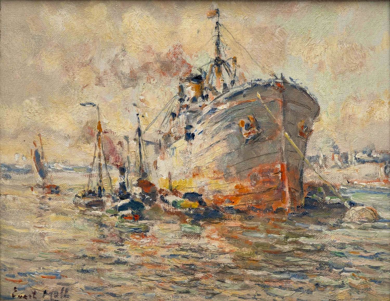 Evert Moll - Schip in de Maashaven kopen? Bied vanaf 395!