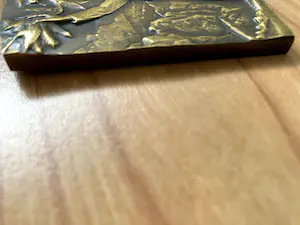 Louis Patriarche - Zware gesigneerde bronzen penning " Corsica " kopen? Bied vanaf 45!