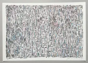 Jan Wolkers - zeefdruk uit 1993 - Winterbeelden. kopen? Bied vanaf 175!