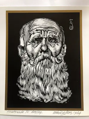 Wim Zwiers - Portret kopen? Bied vanaf 35!