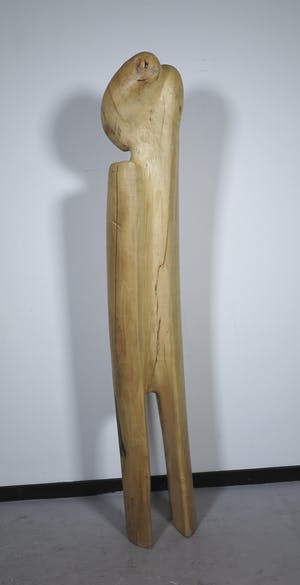 Niet of onleesbaar gesigneerd - Hout, Abstracte vorm kopen? Bied vanaf 1!