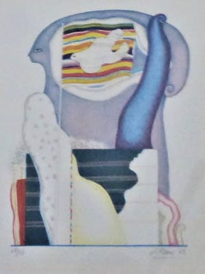 Jorg Reme - Vogel in vlag kopen? Bied vanaf 35!