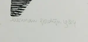 Herman Gordijn - Houtsnede, Zonder titel kopen? Bied vanaf 100!