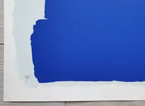 Bram Bogart - Zonder titel (blauw) kopen? Bied vanaf 850!