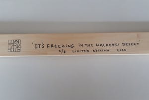 Juan Maria Bollé - It's freezing in the Kalahari desert (Onyx) kopen? Bied vanaf 550!