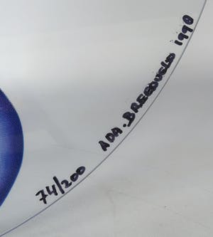 Ada Breedveld - Glas, klok ''Eenwieler'' kopen? Bied vanaf 60!