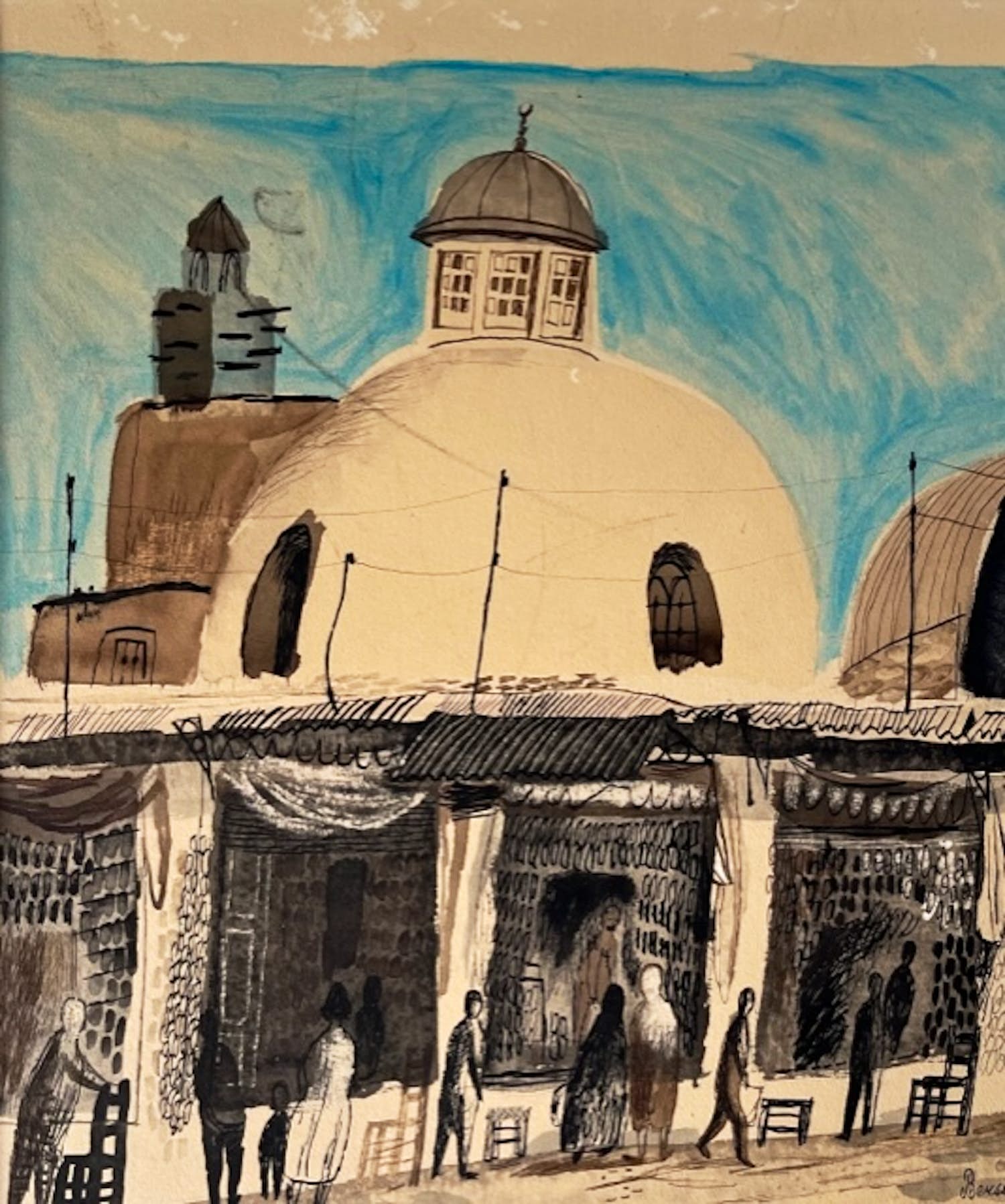 Herman Berserik - Zonder titel verkocht voor € 75!