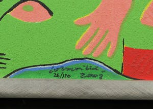 Corneille - Terragravure, Eternal Song of Summer VI - Ingelijst kopen? Bied vanaf 1!