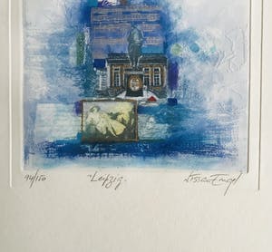 Nissan Engel - Leipzig (fraaie zeefdruk met reliëf) kopen? Bied vanaf 55!