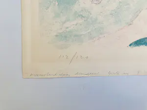 Willy Suter - Litho, “Sneeuwlandschap” – uit 1960 kopen? Bied vanaf 20!