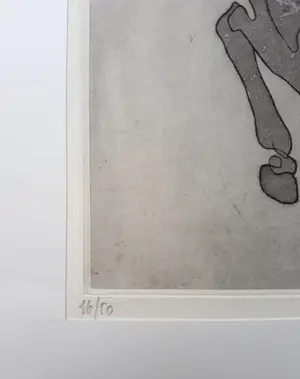 Jacques Houplain - Cheval blessé, aquatint ets kopen? Bied vanaf 1!