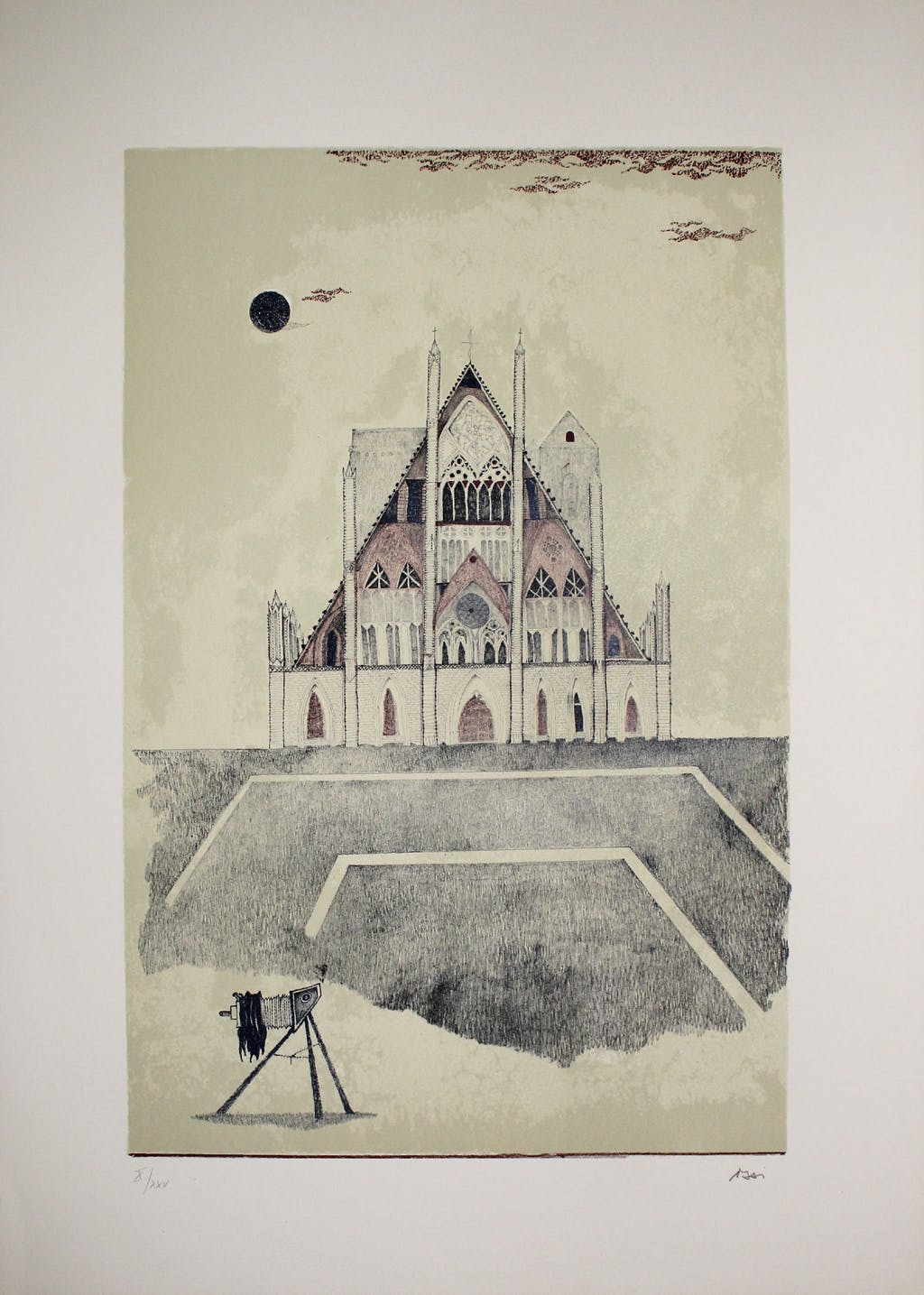 Ossi Czinner - Cattedrale con mascchina fotografica kopen? Bied vanaf 20!