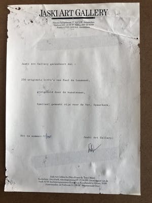 Paul de Lussanet - ‘ Hommage aan CoBrA’ kopen? Bied vanaf 125!