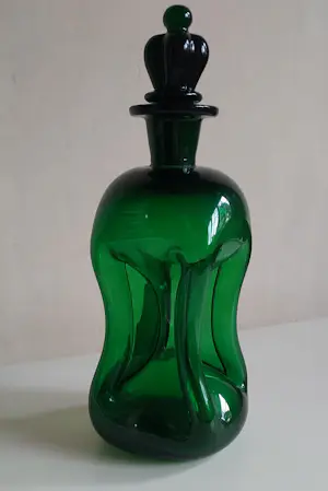 Holmegaard - Kluk kluk decanteer fles groen kopen? Bied vanaf 60!