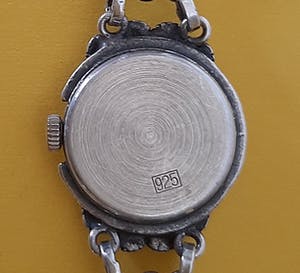Niet of onleesbaar gesigneerd - Zilver 925 horloge Bijoux Jacques kopen? Bied vanaf 1!