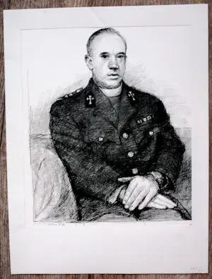 Aat Veldhoen - Rotaprint: Portret van G Wentholt - 1964 kopen? Bied vanaf 55!