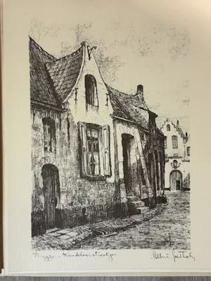 Buy Albert Goethals - Kunstmap met 8 litho’s brugge? Bid from 25!