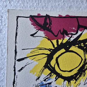 Corneille - Unique - zeefdruk - 1997 kopen? Bied vanaf 65!