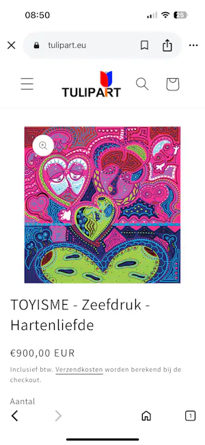 De Toyisten - Hartenliefde kopen? Bied vanaf 200!