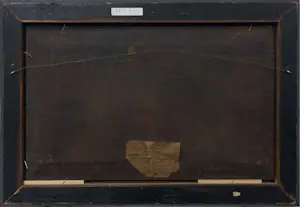 Abraham van Cuylenborch - Olieverf op paneel, Het Gouden Kalf - Ingelijst kopen? Bied vanaf 1250!